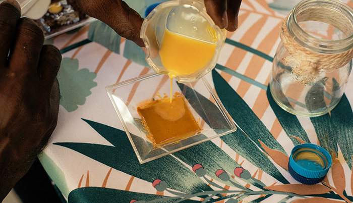 Tempera workshop